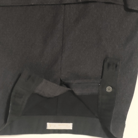 Vintage Creation Riccardo Forte grey tweed maxi skirt US XS/S 80s 90s - Picture 7 of 13